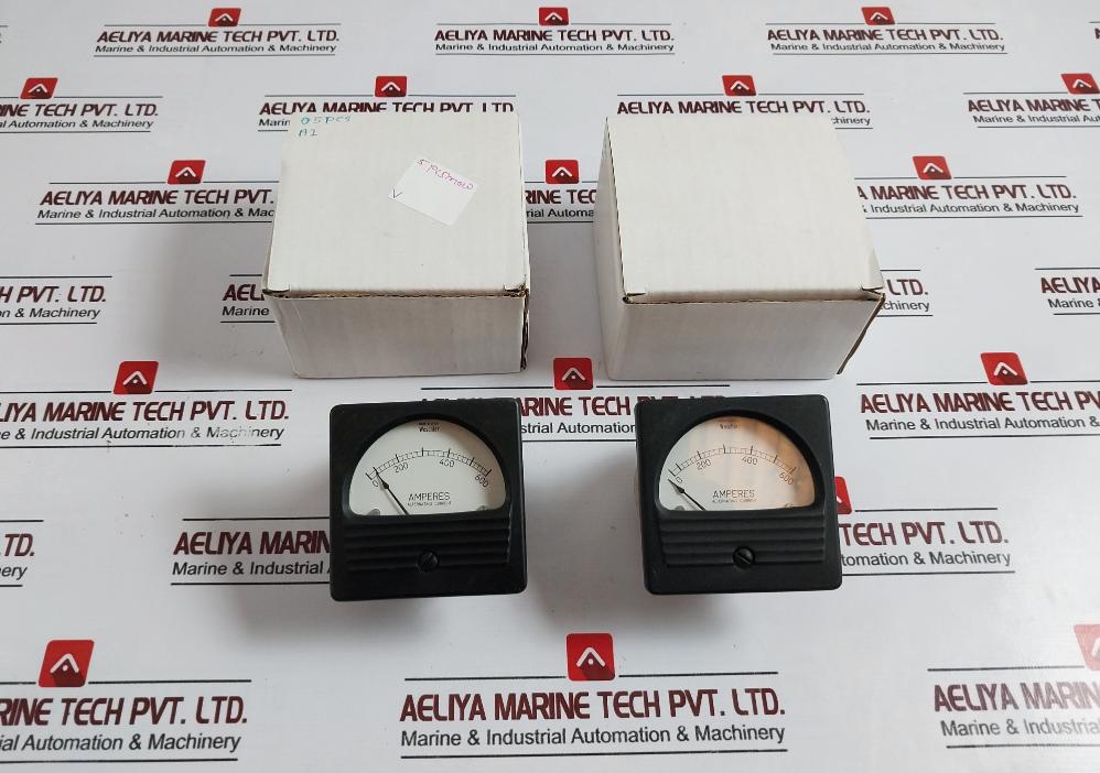 Weschler A-351 Alternating Current Panel Meter 0-600 Amperes