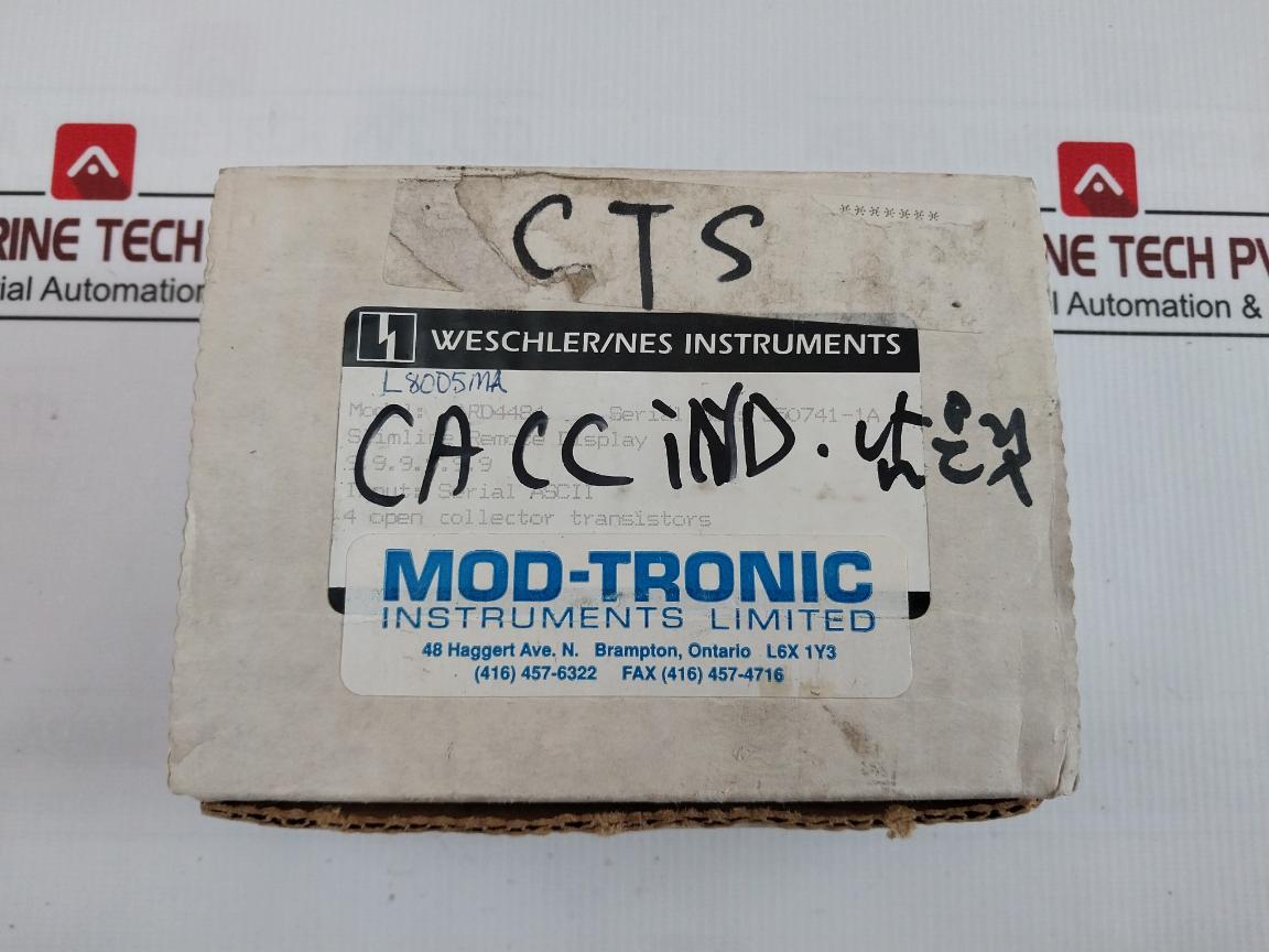 Weschler/Nes Instruments