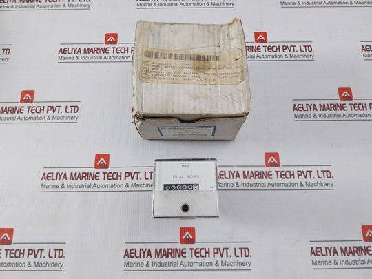 Weschler Instruments 671B375A09 Hour Meter 0-99,999 Hrs 120V 60 Hz