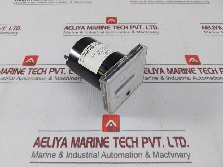 Weschler Instruments 671B375A09 Hour Meter 0-99,999 Hrs 120V 60 Hz