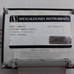 Weschler/nes Instruments Ard4484 Slimline Remote Display 812-50