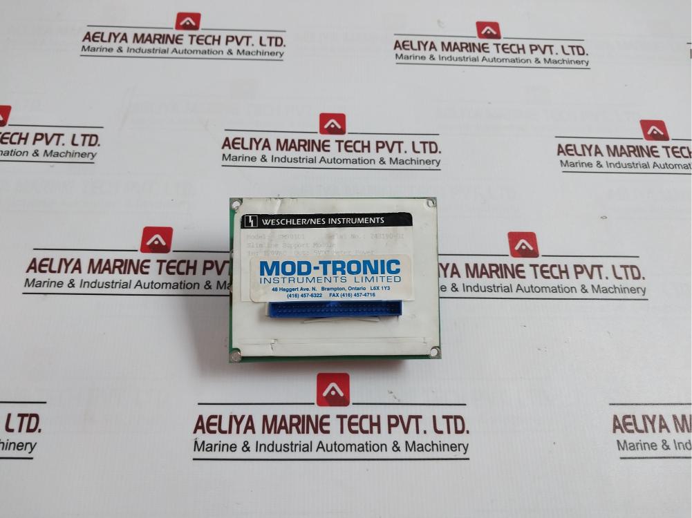 Weschler/nes Instruments Sm90101 Slimline Support Module 120vac 5vdc
