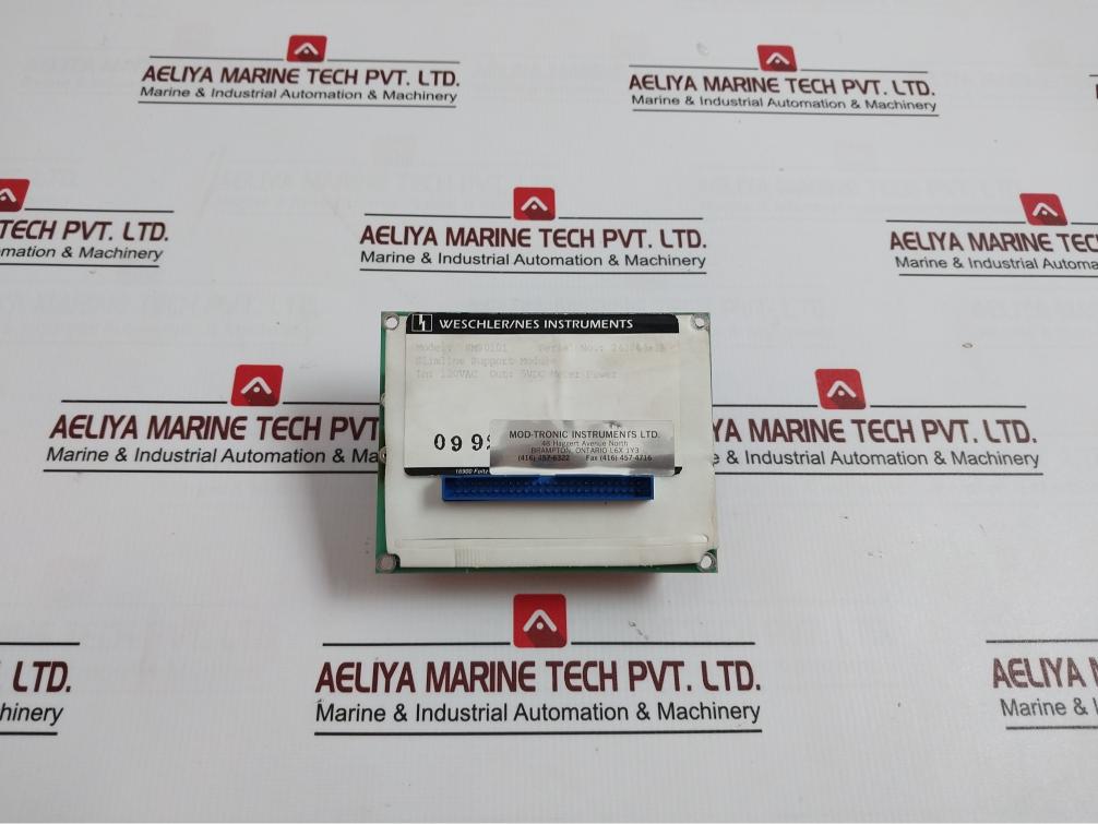 Weschler/nes Instruments Sm90101 Slimline Support Module 5vdc 50/60hz