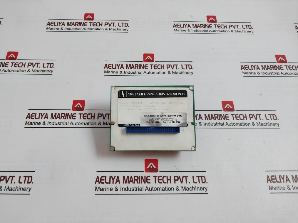 Weschler/nes Instruments Sm90101 Slimline Support Module 5vdc Meter Power