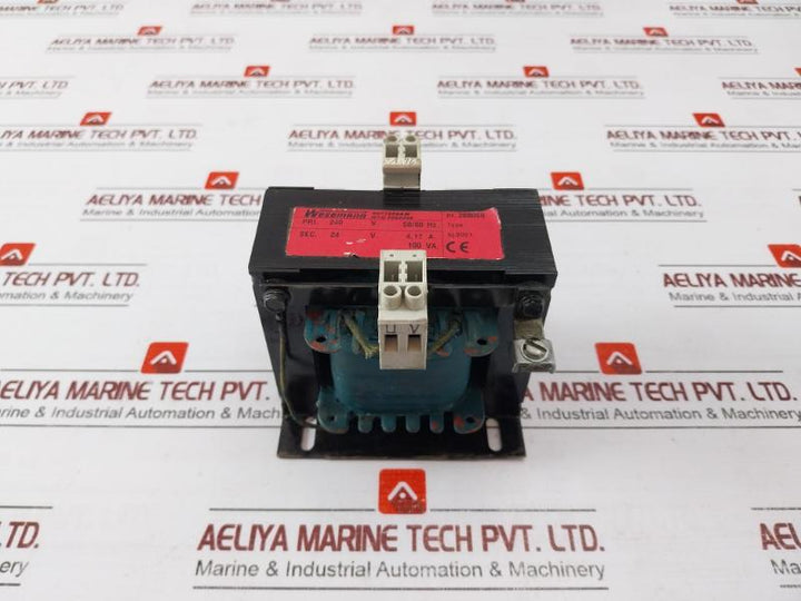 Wesemann 268059 Single Phase Transformer 240V 50/60Hz 100Va