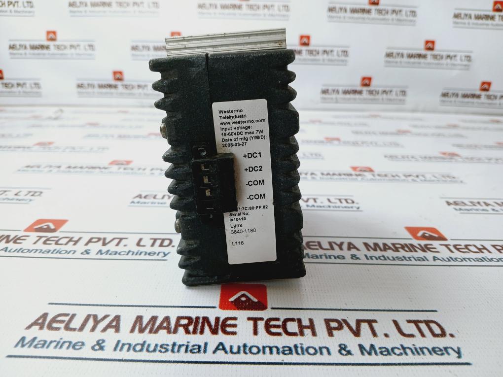 Westermo 3640-1180 Ethernet Switch 19-60 Vdc