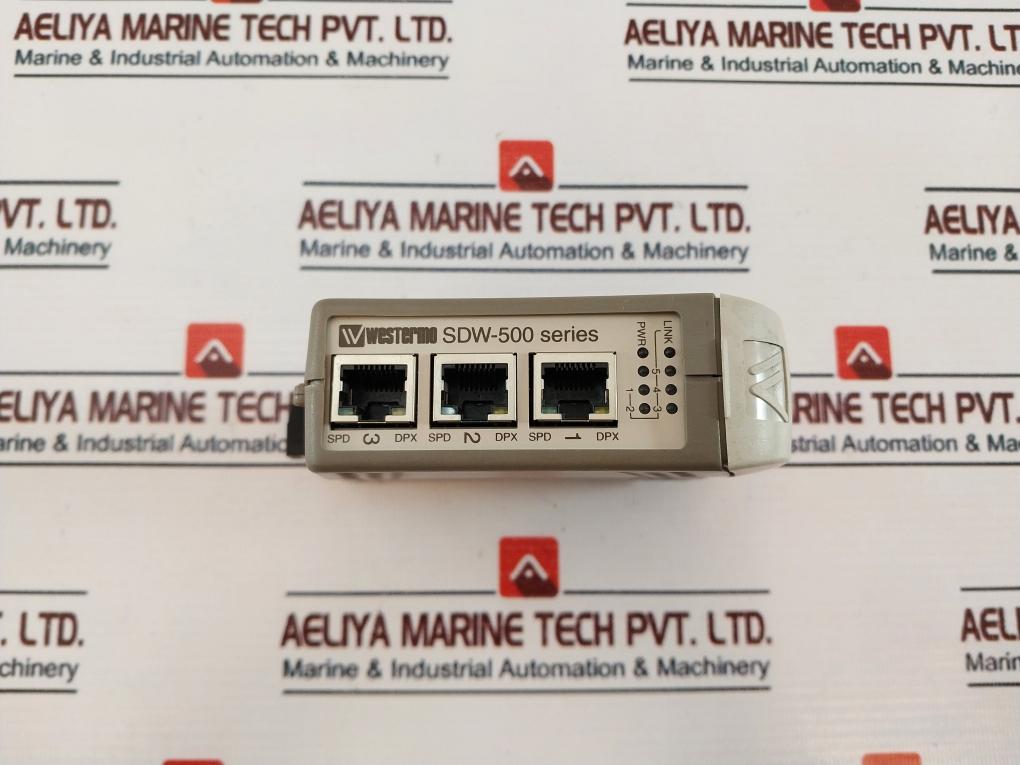 Westermo Sdw-541 Mm-lc2 Ethernet Switch 3644-0023