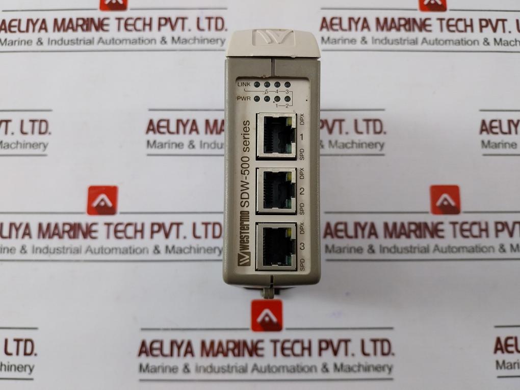 Westermo Sdw-550 Ec 5-port Industrial Ethernet Switch 3644-0005 12-48 Vdc&nbsp;