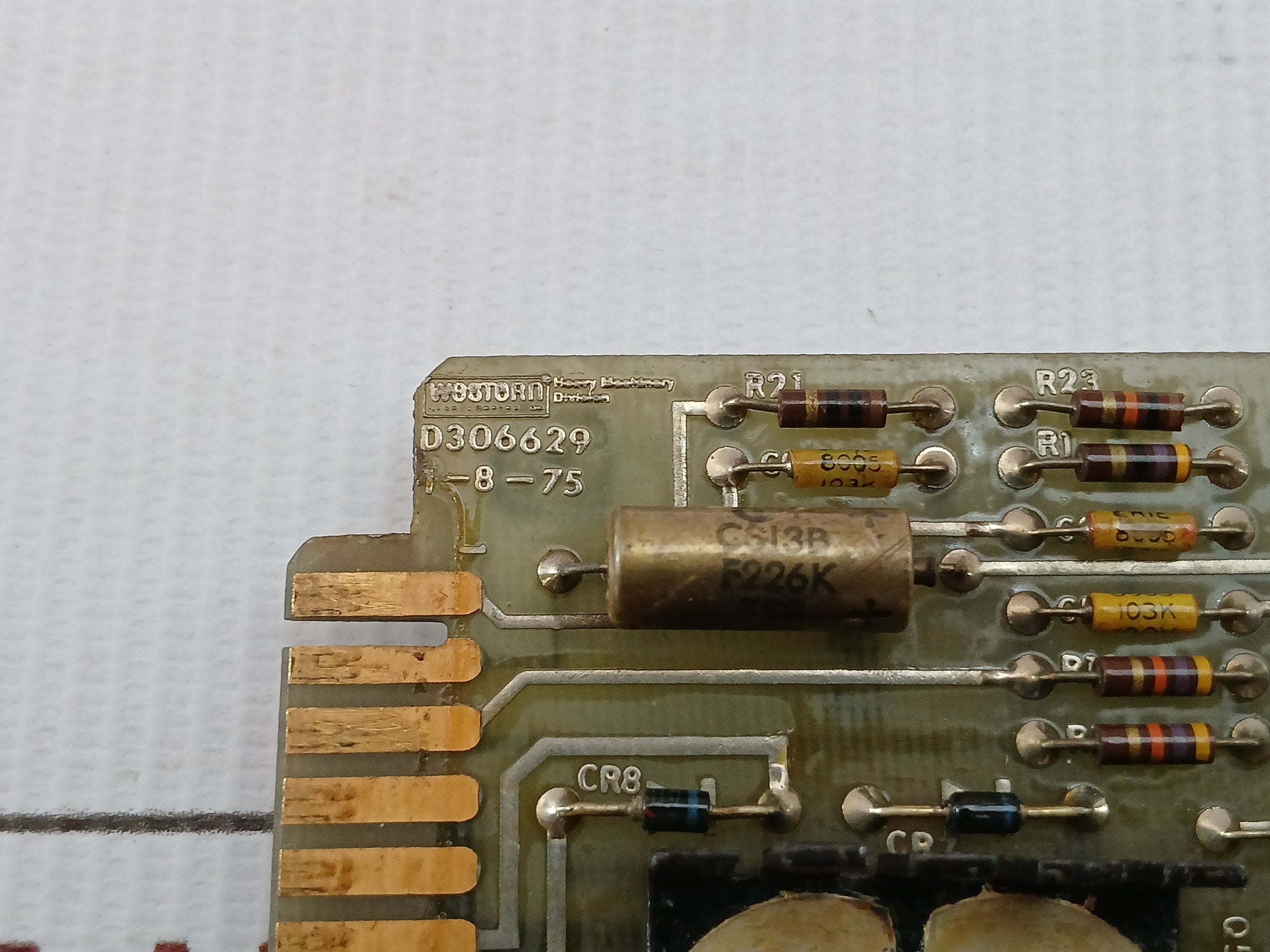 Western Printed Circuit Board D306629