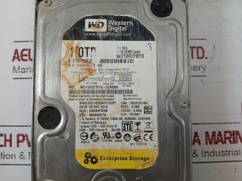 Western Digital Tank Gt20 B7002G20V4H Barebone System Server Rack 100-240Vac