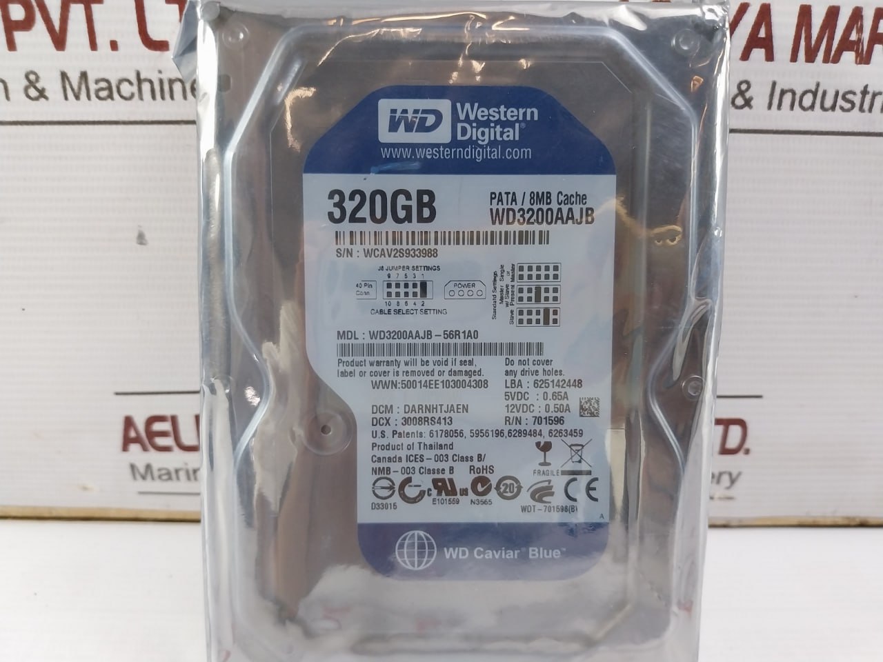 Western Digital Wd3200Aajb Wd Caviar Blue Series 320Gb 3.5