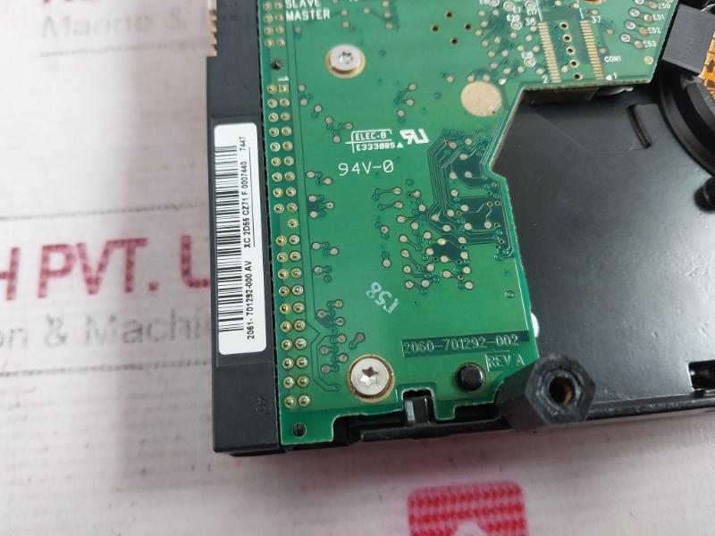 Western Digital Wd400Bb-75Jhc0 Hard Disk 5Vdc-0.35A 94V-0 Rev. A 1040Btpcfn7425