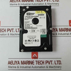 Western Digital Wd800 Enhanced Ide Hard Drive 12Vdc 0.50A Wd800Bb-00Jhc0