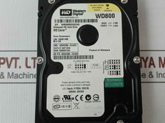 Western Digital Wd800 Enhanced Ide Hard Drive 12Vdc 0.50A Wd800Bb-00Jhc0