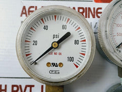 Western Medica M1-540-PG Compressed Gas Regulator W/ High Pressure Gauge