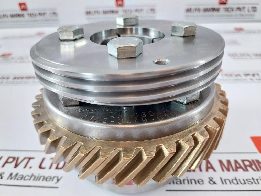 Westfalia Separator 2162-3449-010 Worm Wheel With Clamp Disks