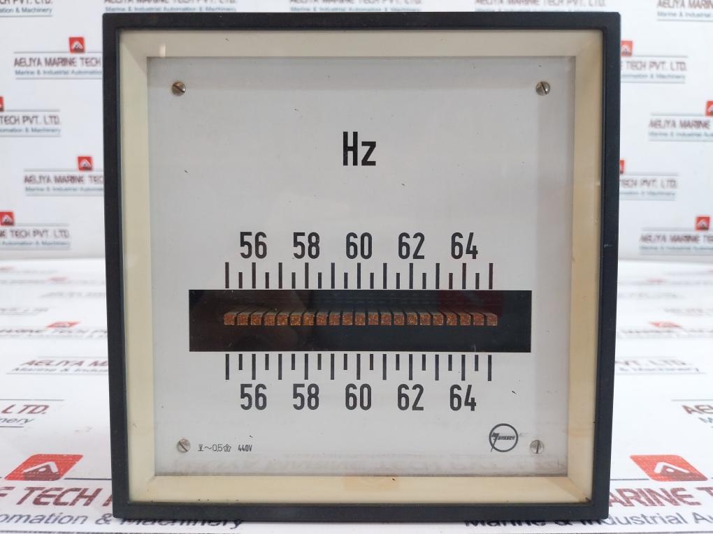 Janssen Frequency Meter 56-64 Hz 440V