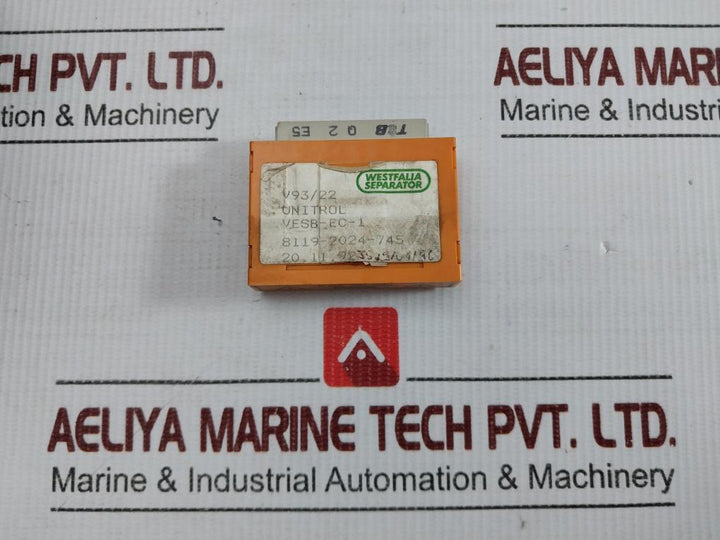 Westfalia Separator Plc 100/3(A)