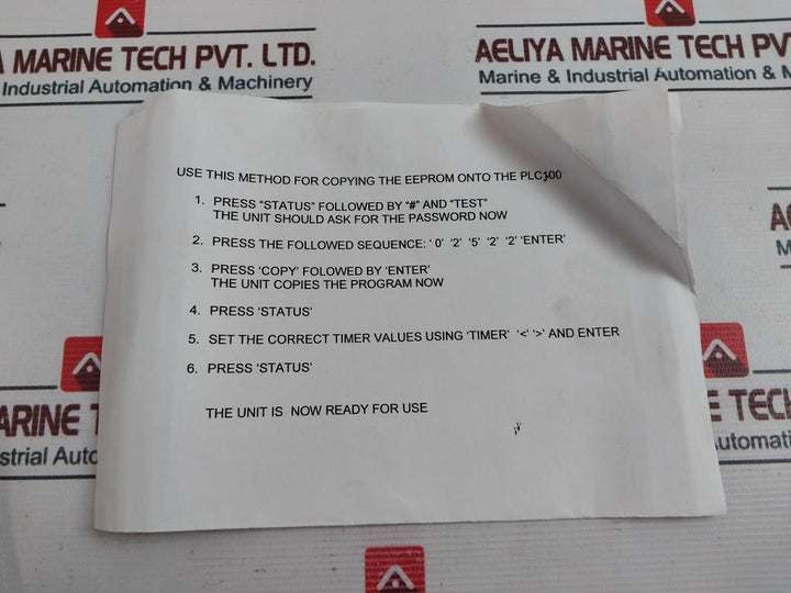 Westfalia Separator Plc 100/3(C) Controller