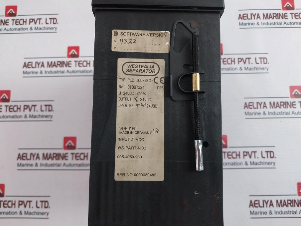 Westfalia Separator Plc 100/3(C) Controller 31907324