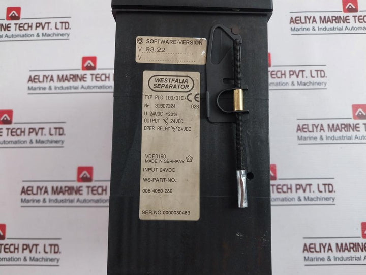 Westfalia Separator Plc 100/3(C) Controller 31907324