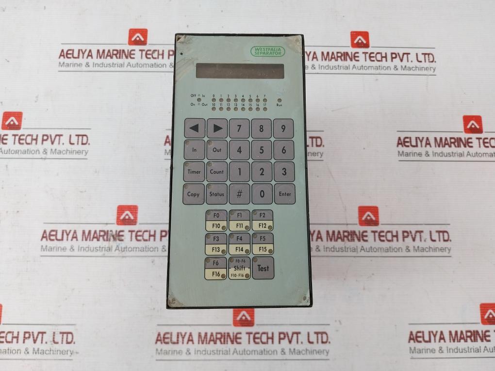 Westfalia Separator Plc 100/3(C) Controller Unit 31907324 (Not Working) - Aeliya Marine Tech