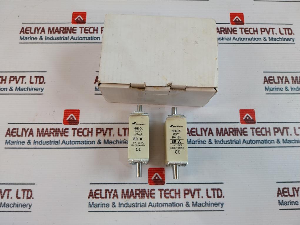 Westhomes NH00C Fuse Link GG-GL 80A 500V