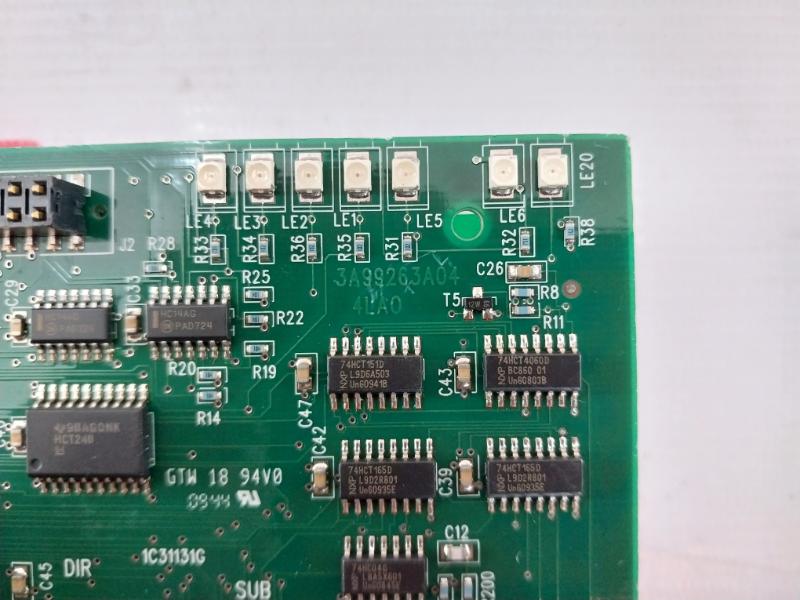 Westinghouse 1C31130G03 Printed Circuit Board 1C31131G01 Rev: 09