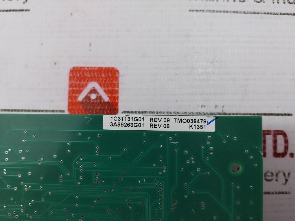 Westinghouse 1c31130g03 Printed Circuit Board Assy: 3a99263g 94v0 Rev:09