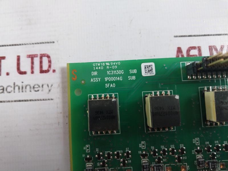 Westinghouse 1c31130g03 Printed Circuit Board Assy: 1p00014g 1p00014a05 Rev: 05