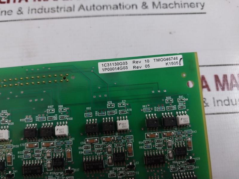 Westinghouse 1c31130g03 Printed Circuit Board Assy: 1p00014g 1p00014a05 Rev: 05