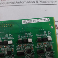 Westinghouse 1c31130g03 Printed Circuit Board Assy: 1p00014g 1p00014a05 Rev: 05