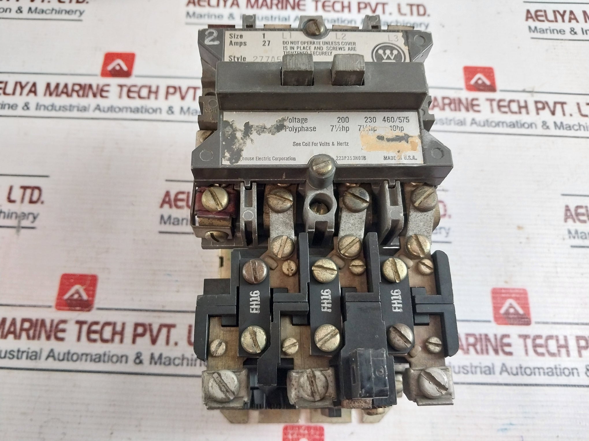 Westinghouse 277A534G01 Motor Starter 27Amps A200M1Cacm