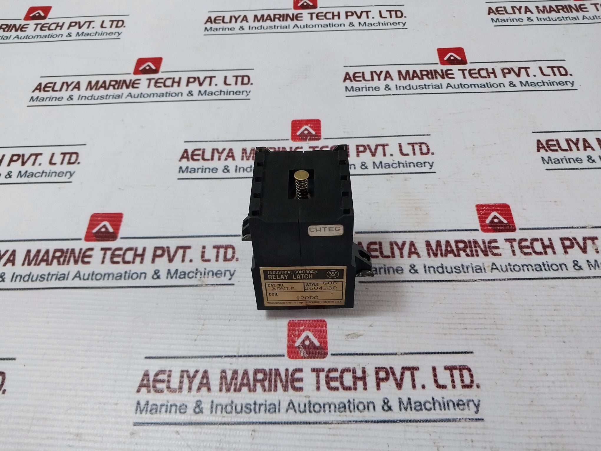Westinghouse Armls 2604D30G08 Relay Latch 120Dc