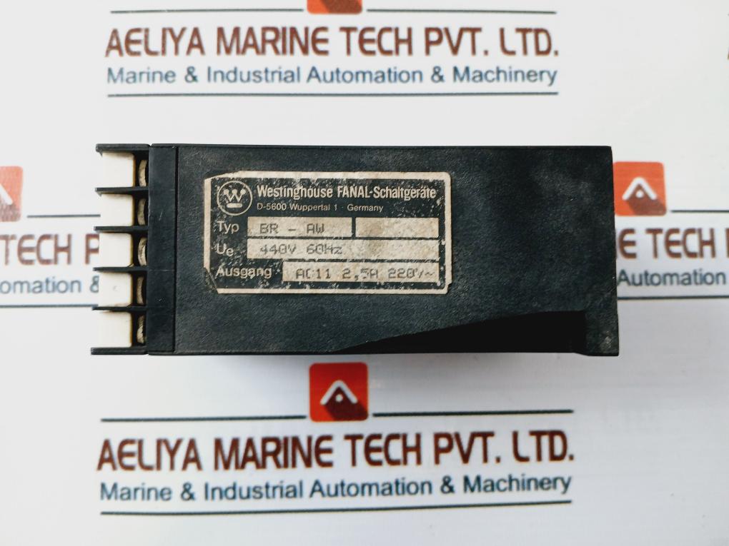 Westinghouse Br-aw Phase Sequence Monitor 440V-60Hz