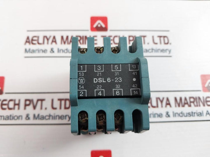 Westinghouse Dsl 6-23 Contactor Relay