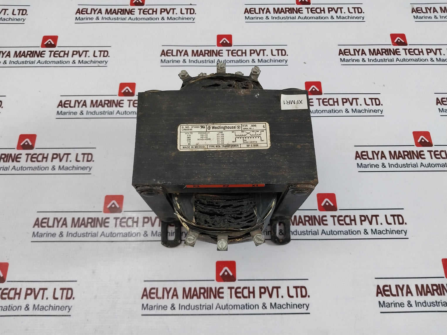 Westinghouse Kva .500 Mta Transformer 1f1033 50/60hz
