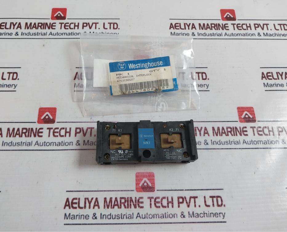 Westinghouse Mk1 6711C92G07 Mechanical Interlock Switch 2.5A (2 Poles)