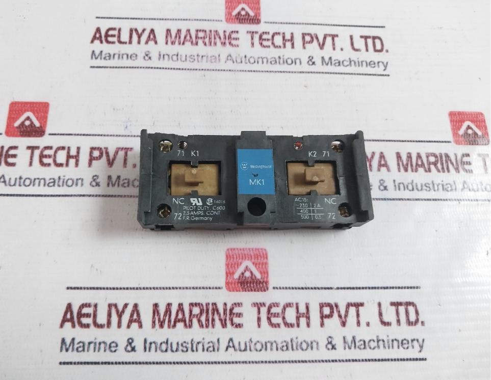 Westinghouse Mk1 6711C92G07 Mechanical Interlock Switch 2.5A (2 Poles)