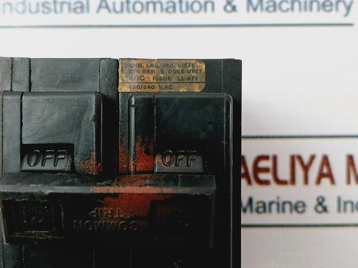 Westinghouse Np 235P394H01A 2 Pole Circuit Breaker