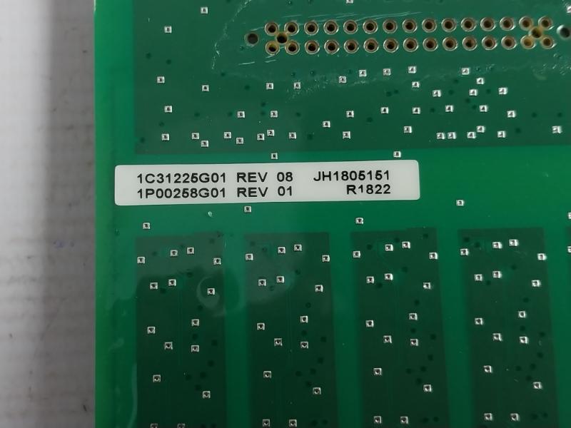 Westinghouse Ovation 1c31225g01 Analog Input Board 1p00303a04l Rev. 19