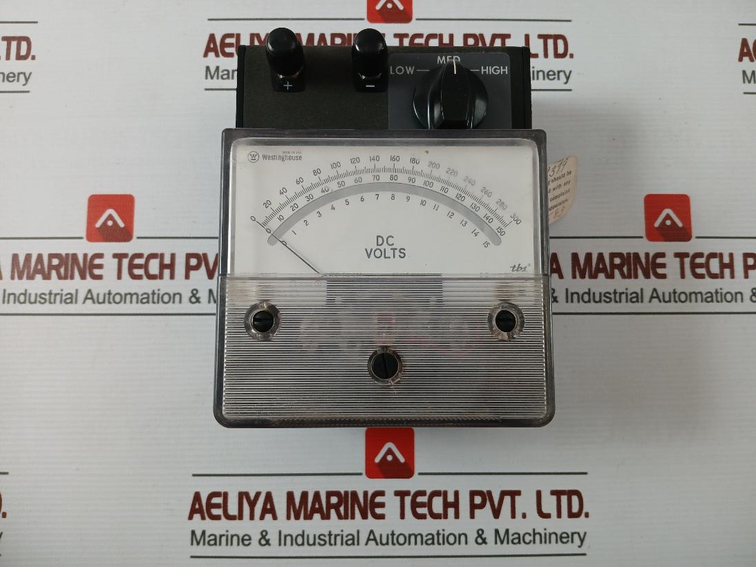 Westinghouse Px-141 Dc Voltmeter 0-15 Vdc