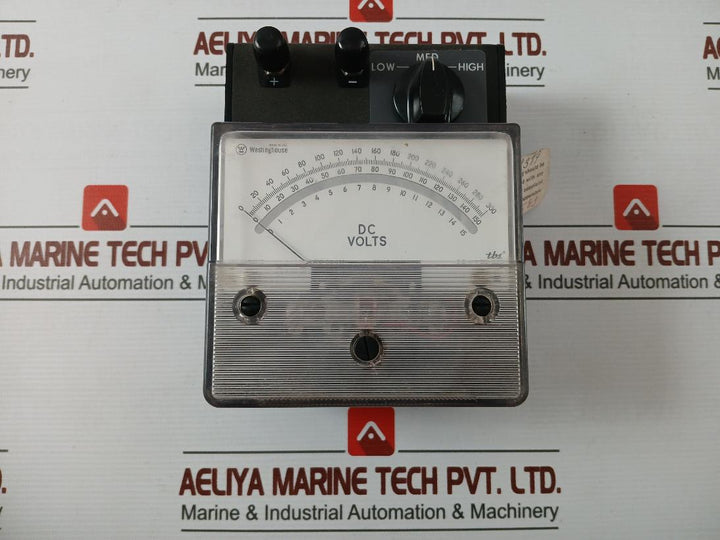 Westinghouse Px-141 Dc Voltmeter 0-15 Vdc