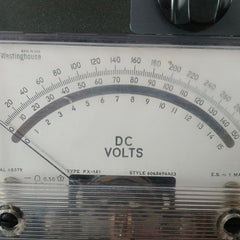 Westinghouse Px-141 Dc Voltmeter 0-15 Vdc