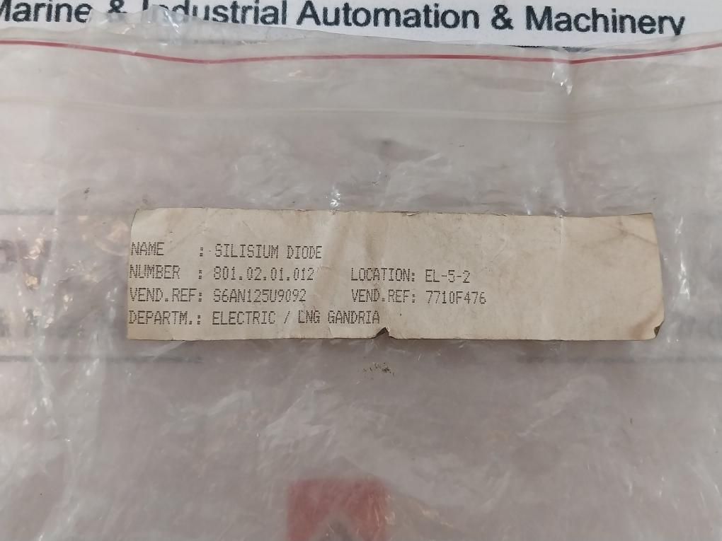 Westinghouse S6An125-u909/2 Silisium Diode