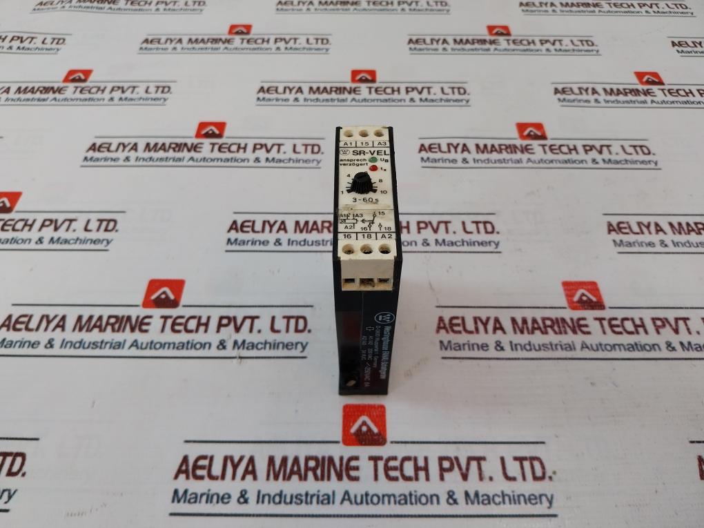 Westinghouse SR-VEL Response Time Delay Relay 3-60 S