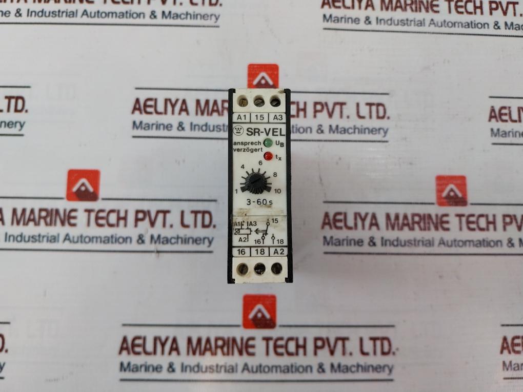 Westinghouse Sr-vel Response Delay Relay 3-60 S