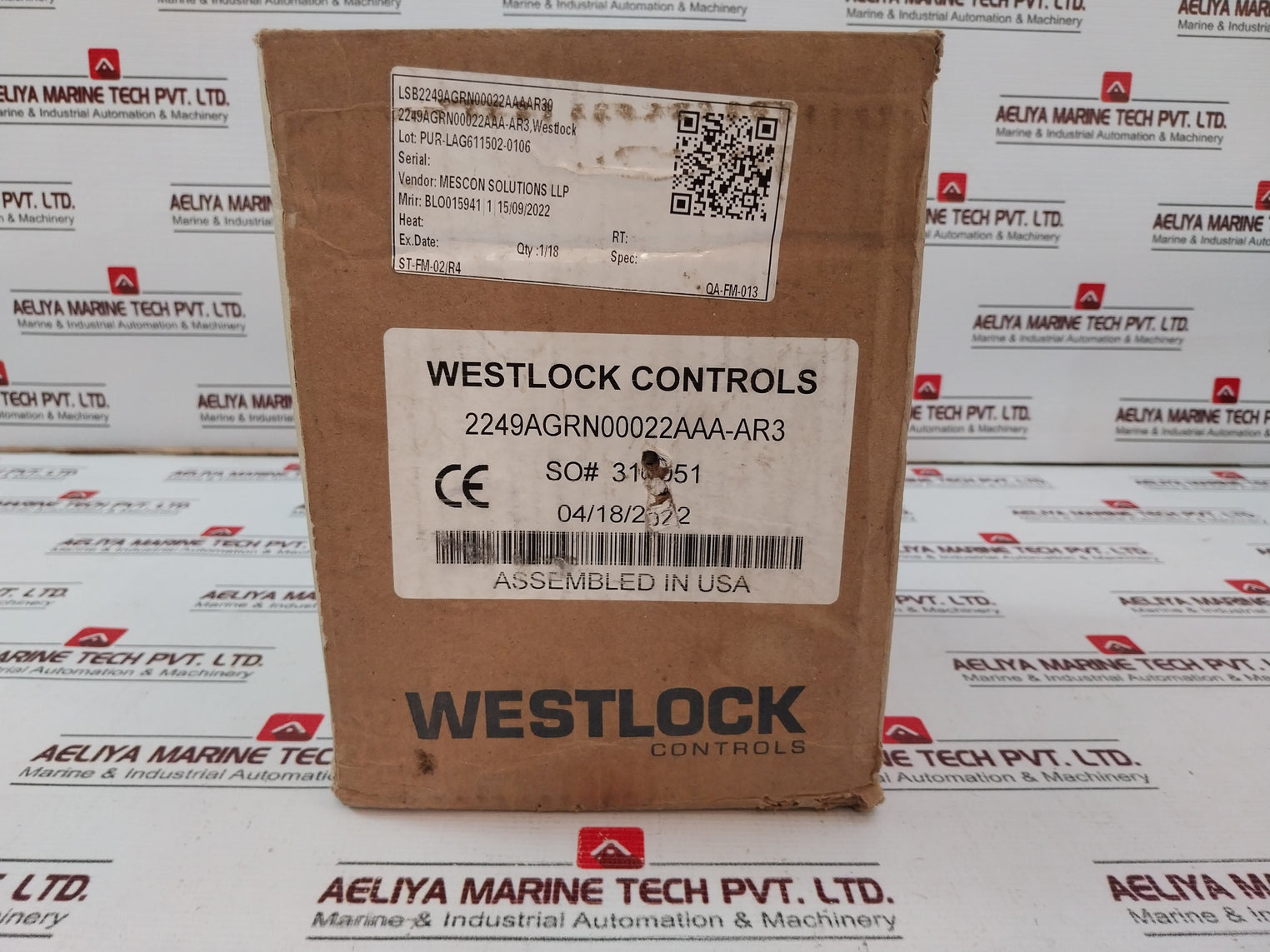 Westlock 2249Abyn00042Aaa-ar3 Accutrak Valve Position Monitor