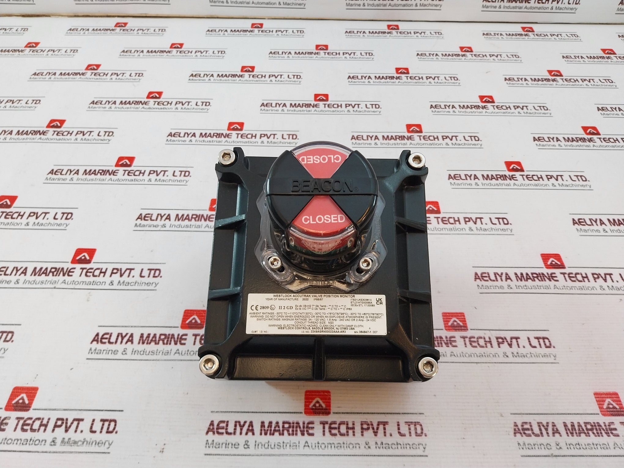 Westlock 2249Abyn00042Aaa-ar3 Accutrak Valve Position Monitor