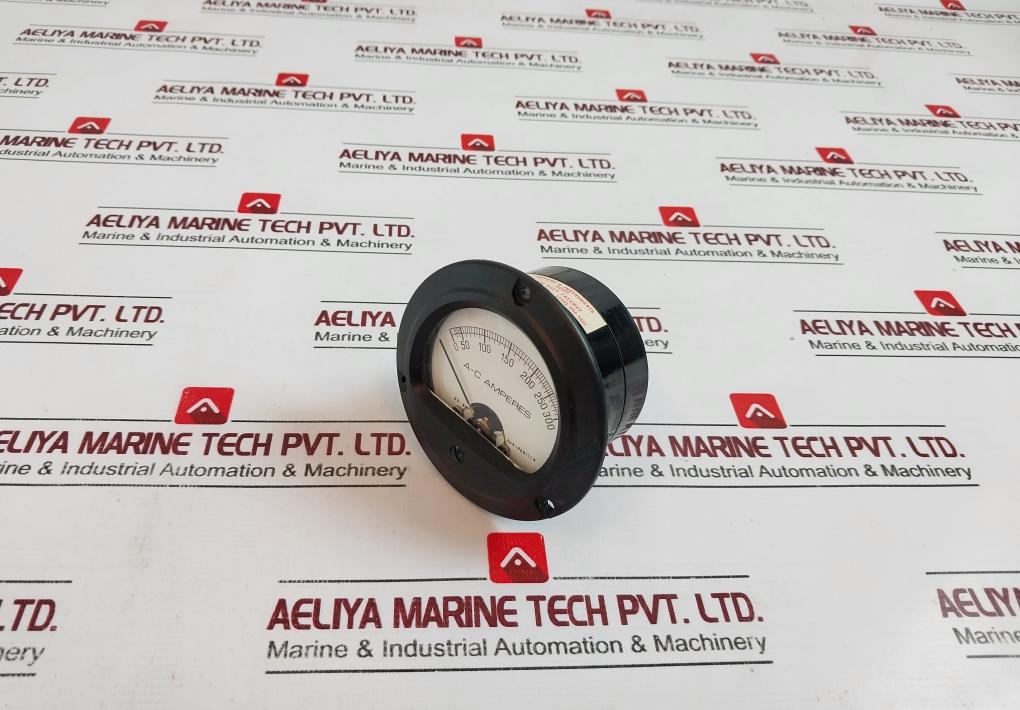 Weston 304 Ac Ampere Meter 0/300 Aca (Minor Crack)